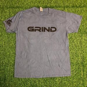 Men’s Blue ‘Grind’ Graphic Number Tee
